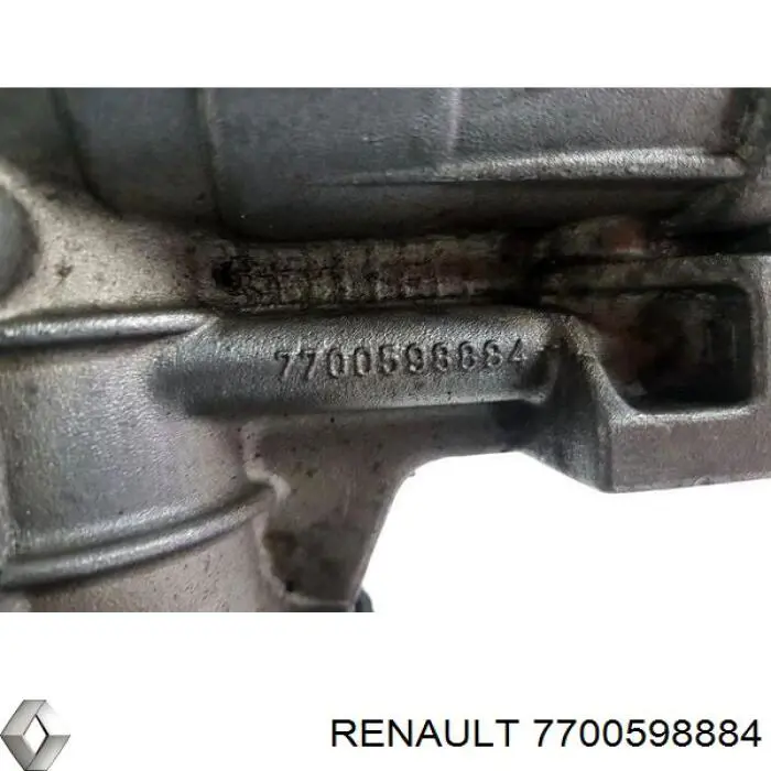 Рулевая рейка 7700598884 Renault (RVI)
