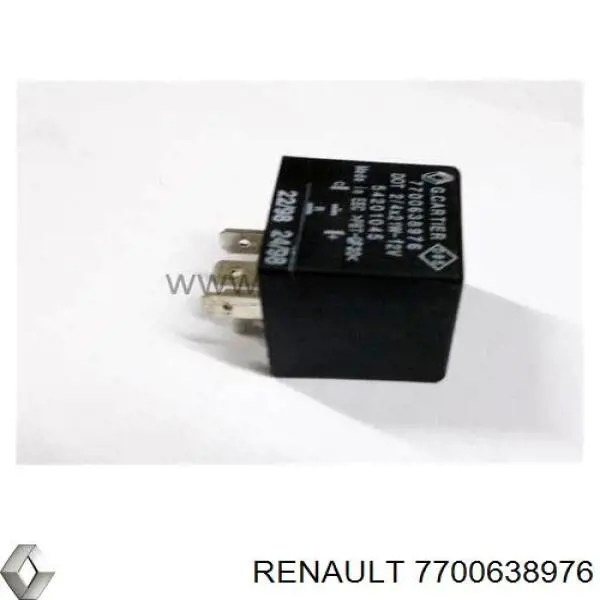 7700638976 Renault (RVI) реле указателей поворотов