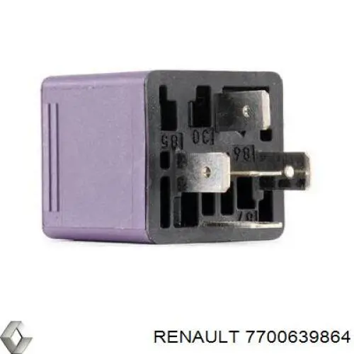 7700639864 RENAULT Relé de intermitentes original y equivalente