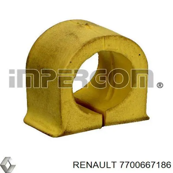 Втулка переднего стабилизатора Renault (RVI) 7700667186 цена, от 1.91 USD