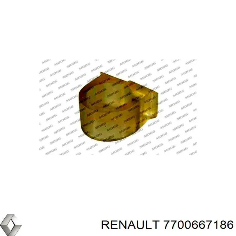 Купить 7700667186 Renault (RVI) Втулки переднего стабилизатора