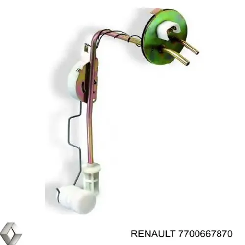 Sensor do nível de combustível no tanque para Renault Trafic (PXX)