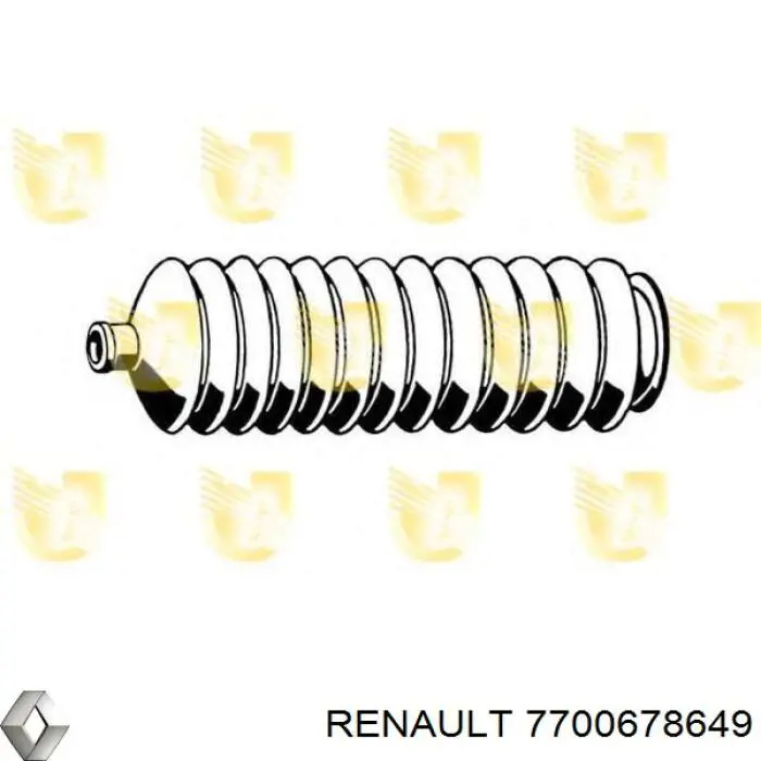 Fuelle dirección 7700678649 Renault (RVI)