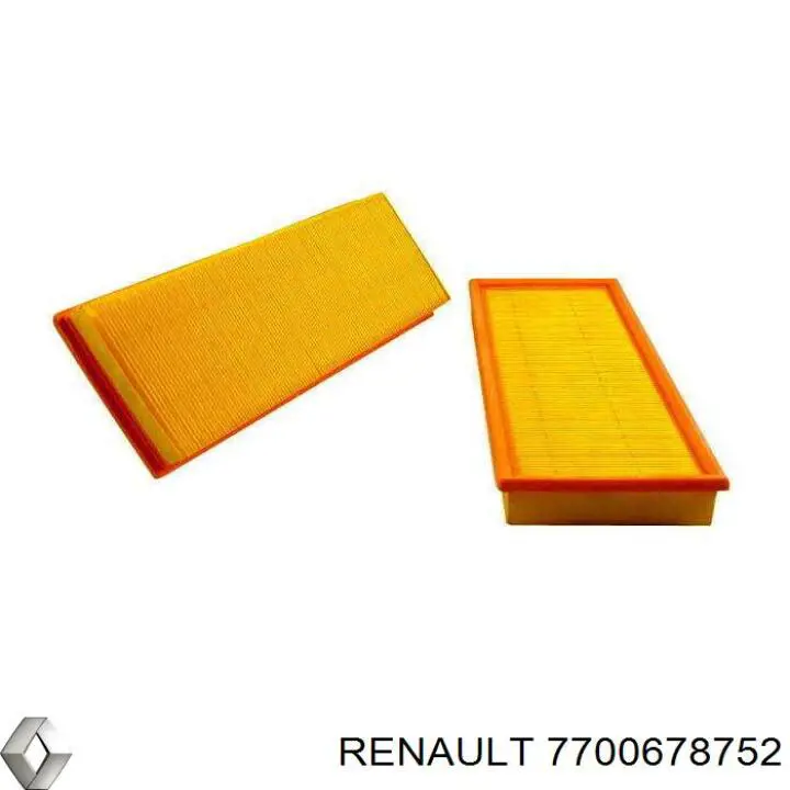 Воздушный фильтр 7700678752 Renault (RVI)