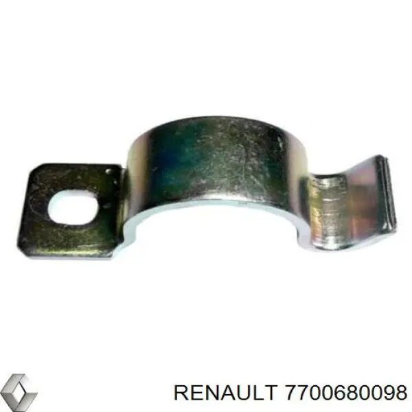 7700680098 Renault (RVI) Хомут крепления втулки стабилизатора переднего