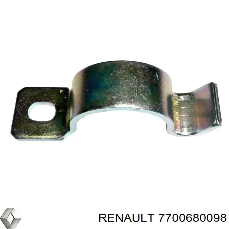 Soporte de fijación del estabilizador delantero 7700680098 Renault (RVI)