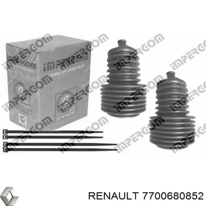 7700680852 Renault (RVI) пыльник рулевой рейки