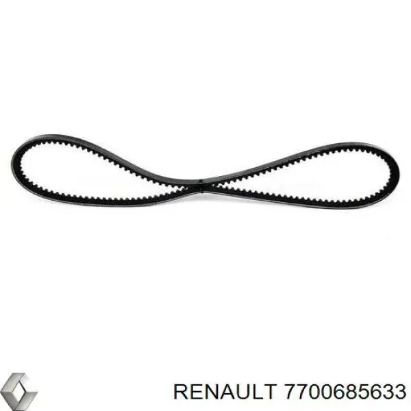 Клиновый ремень Renault (RVI) 7700685633 цена, от 4.71 USD