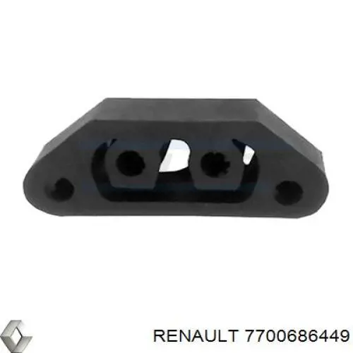 7700686449 Renault (RVI) подушка крепления глушителя