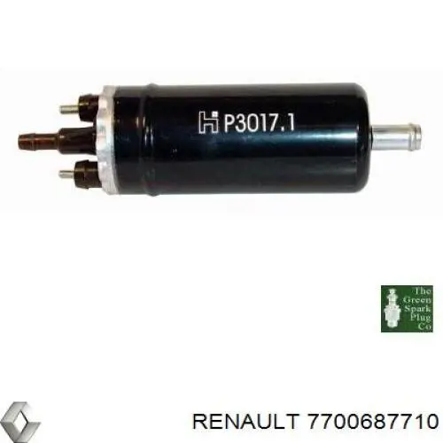 Bomba de combustible principal 7700687710 Renault (RVI)