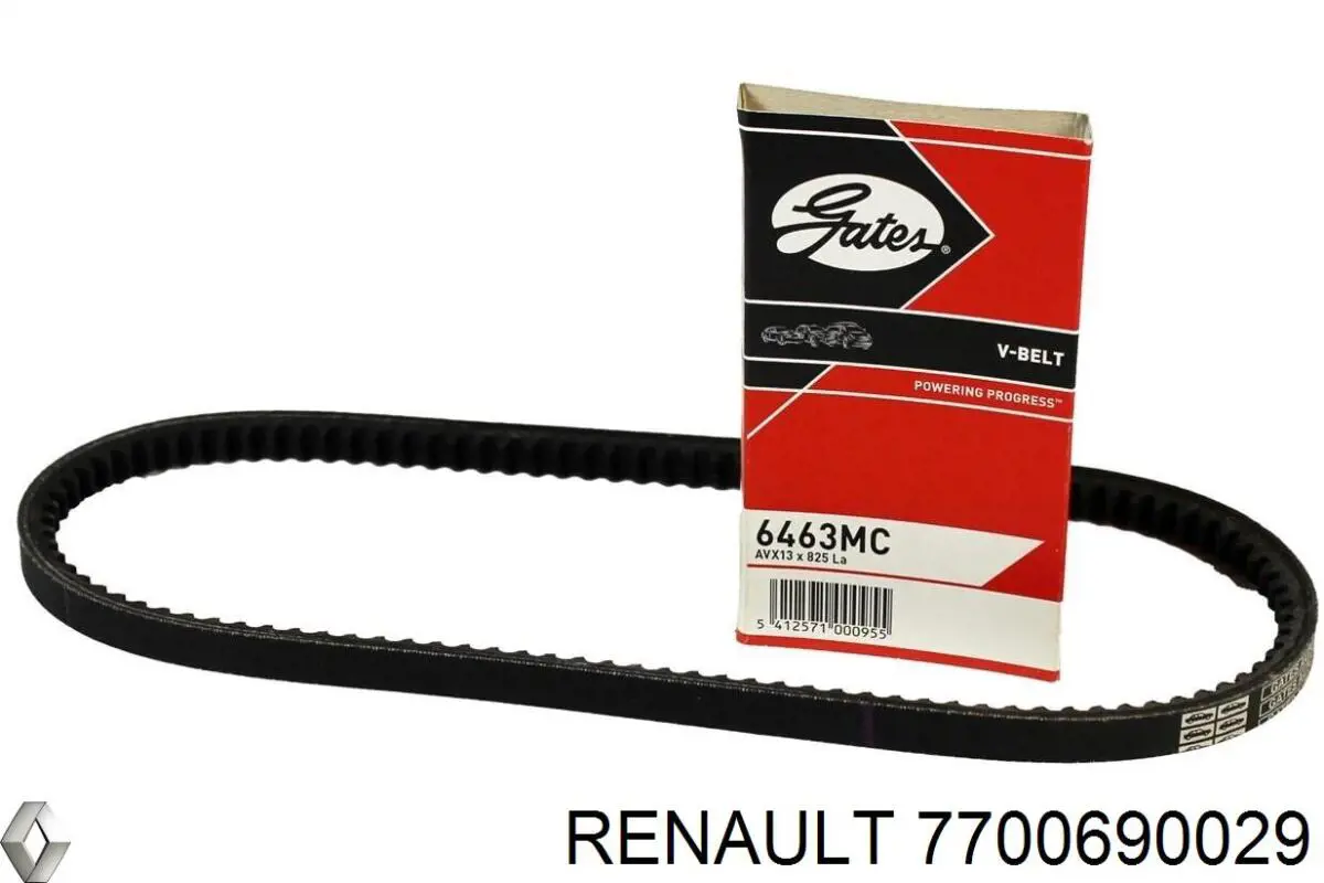 Купить 7700690029 Renault (RVI) Ремень генератора