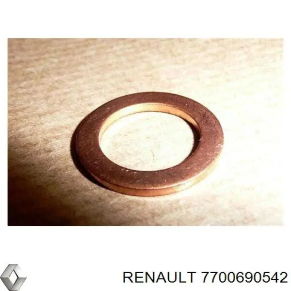 7700690542 Renault (RVI) кольцо (шайба форсунки инжектора посадочное)