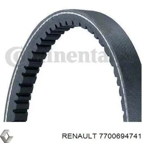 Correa trapezoidal 7700694741 Renault (RVI)