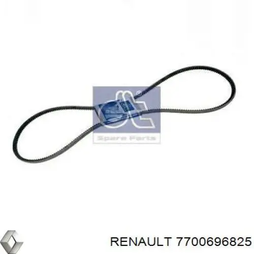 Клиновый ремень Renault (RVI) 7700696825 цена, от 4.07 USD
