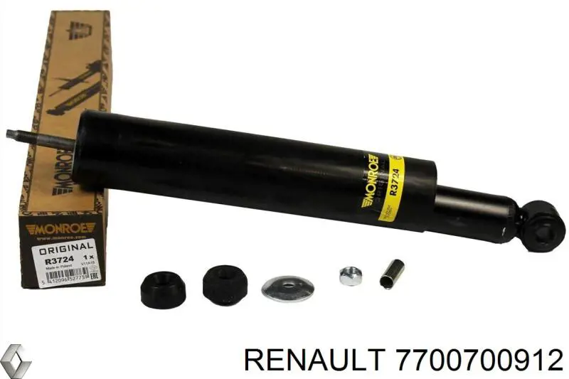 7700700912 Renault (RVI) амортизатор задний