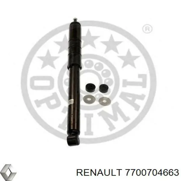 Амортизатор задний 7700704663 Renault (RVI)