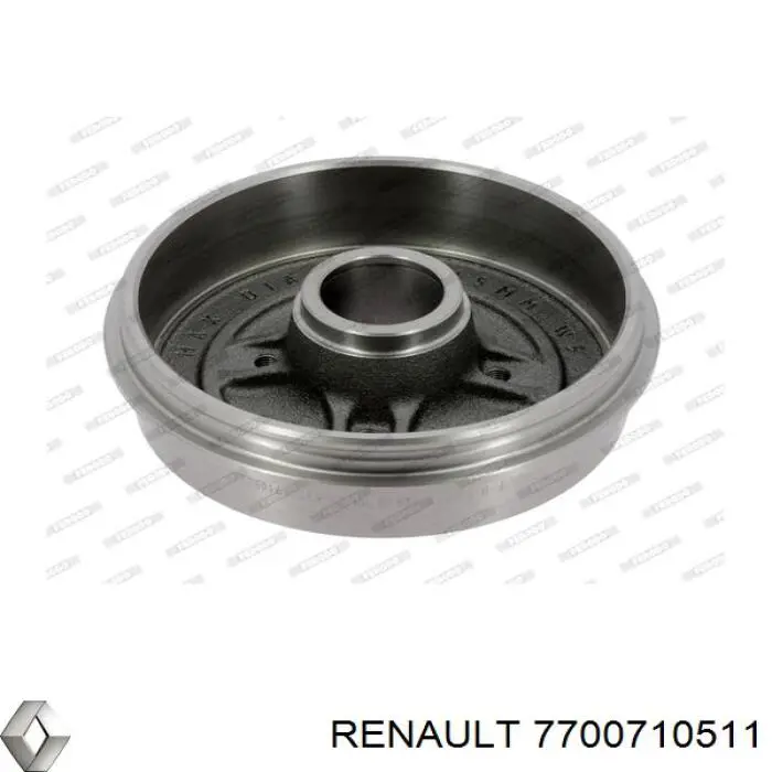 7700710511 Renault (RVI) Тормозной барабан