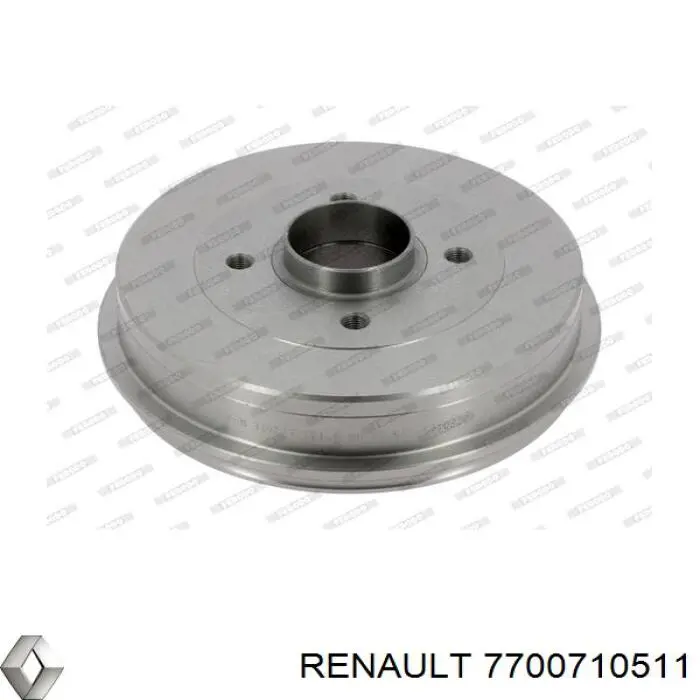 Тормозной барабан 7700710511 Renault (RVI)