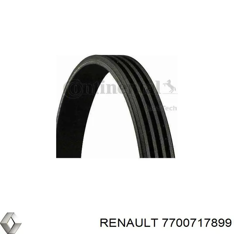 Ремень генератора 7700717899 Renault (RVI)