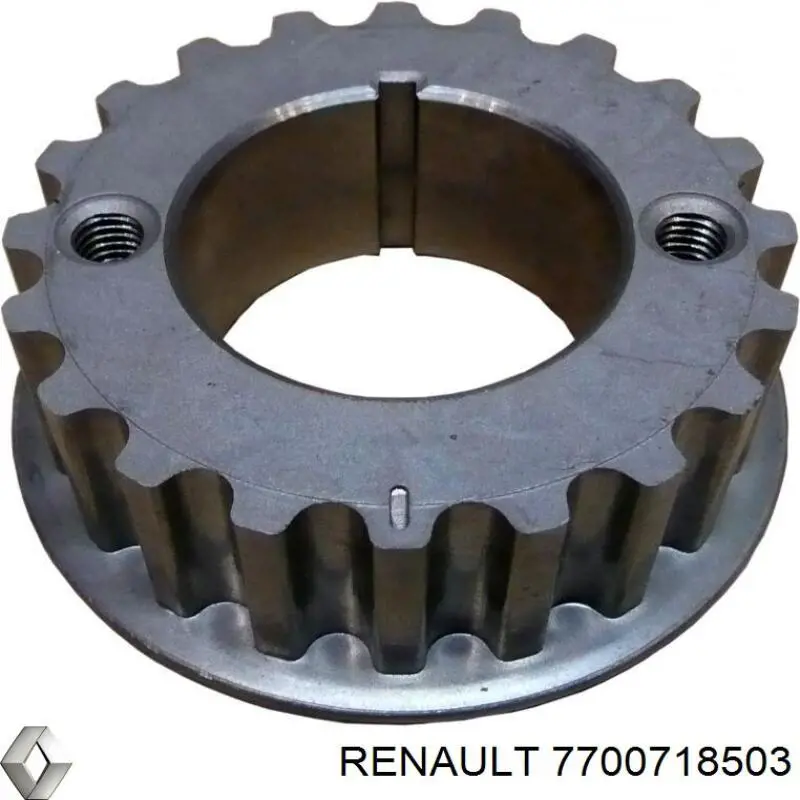 Звездочка-шестерня привода коленвала двигателя на Renault 19 II 