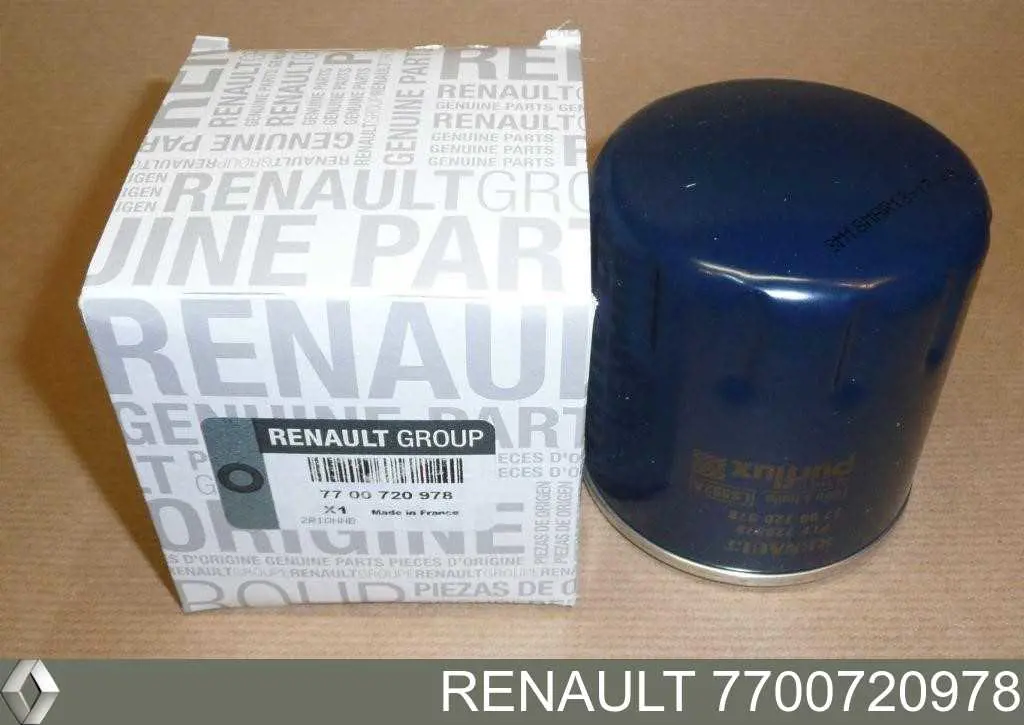 7700720978 Renault (RVI) масляный фильтр