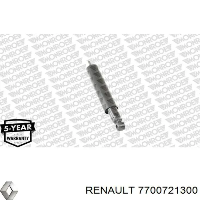 Амортизатор задний 7700721300 Renault (RVI)