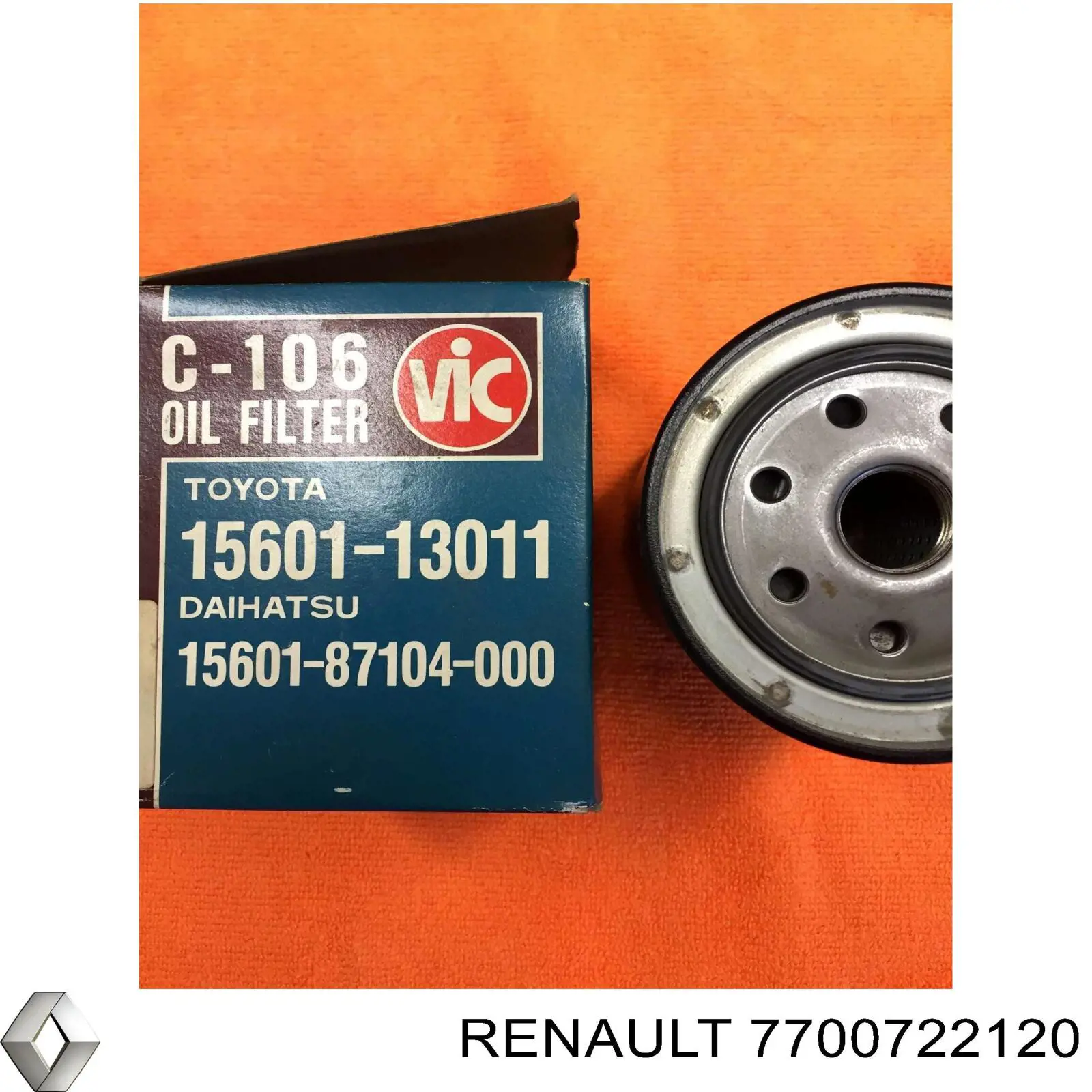 7700722120 Renault (RVI) Воздушный фильтр двигателя