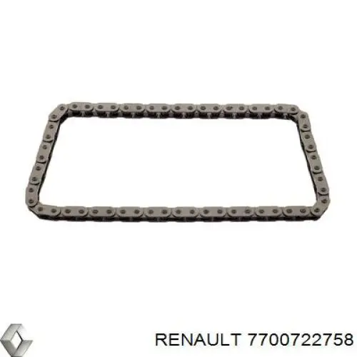 Cadena de distribución 7700722758 Renault (RVI)