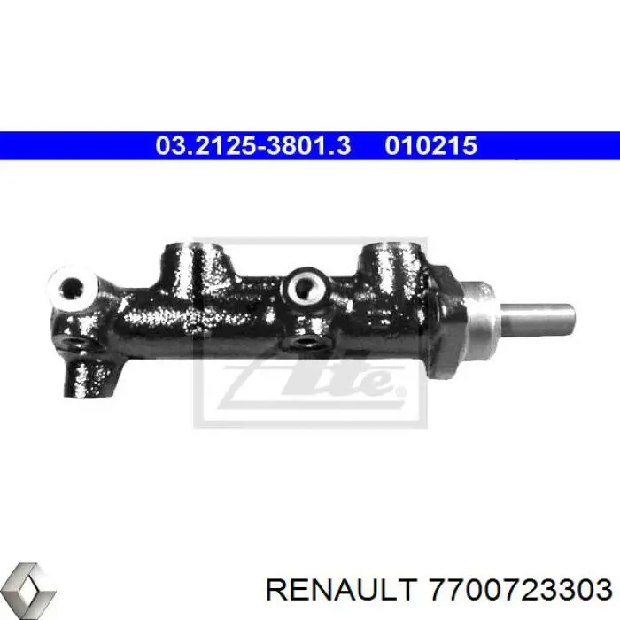 Цилиндр тормозной главный 7700723303 Renault (RVI)