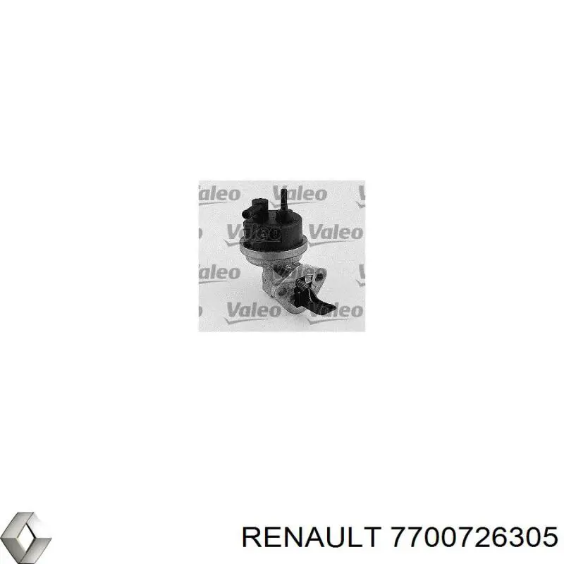 Механический топливный насос 7700726305 Renault (RVI)