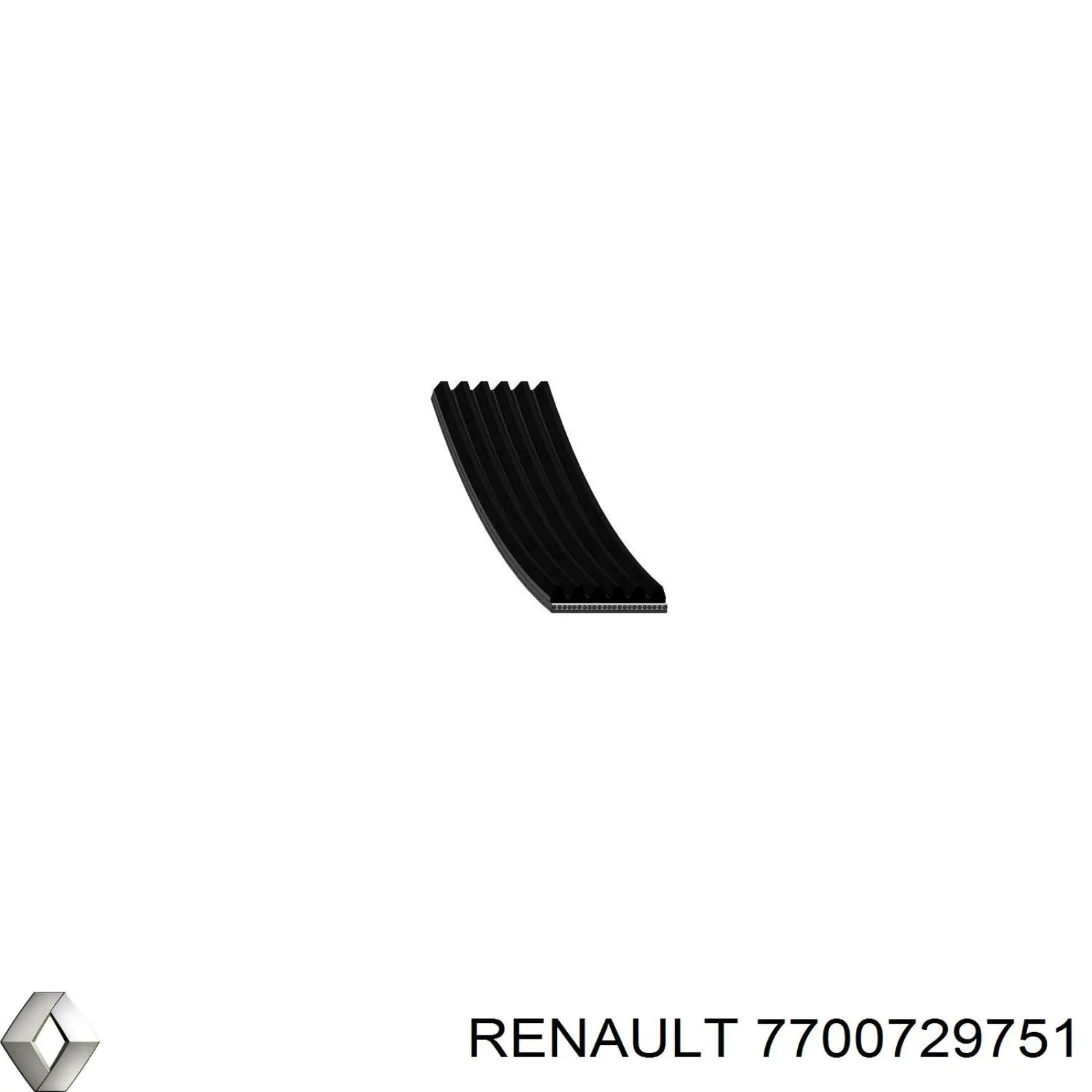 Купить 7700729751 Renault (RVI) Ремень генератора