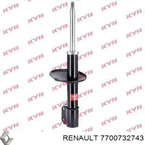 Амортизатор передний 7700732743 Renault (RVI)