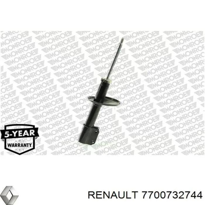 Амортизатор передний 7700732744 Renault (RVI)