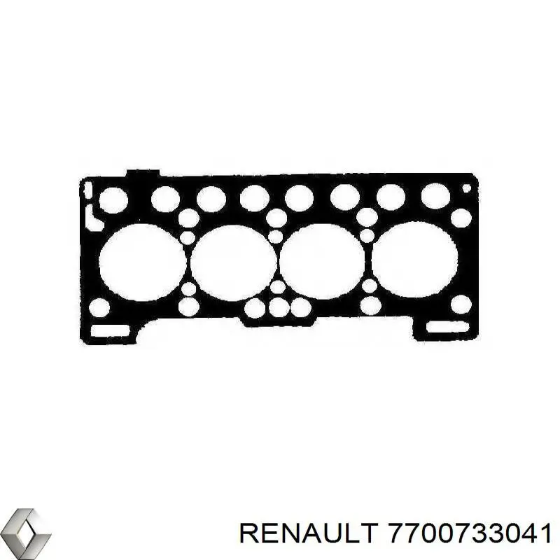 Прокладка ГБЦ Renault (RVI) 7700733041 цена, от 41.47 USD