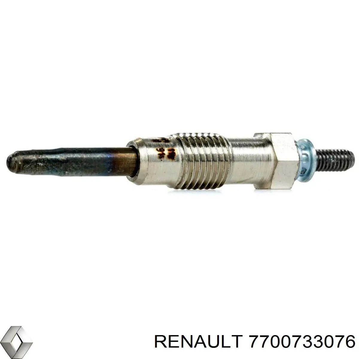 Bujía de incandescencia 7700733076 Renault (RVI)