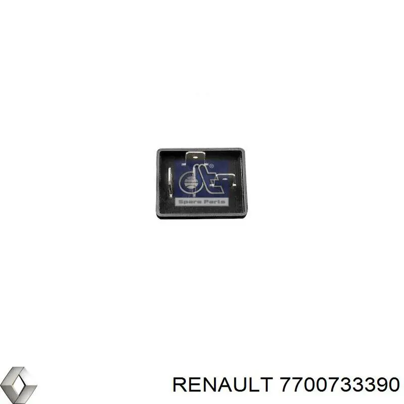 Relé de bujía de precalentamiento 7700733390 Renault (RVI)