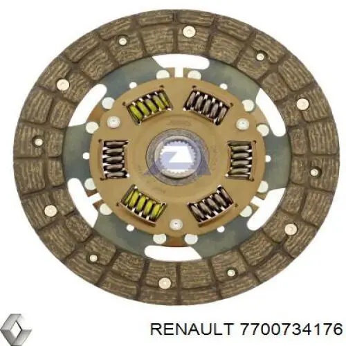 7700734176 Renault (RVI) диск сцепления