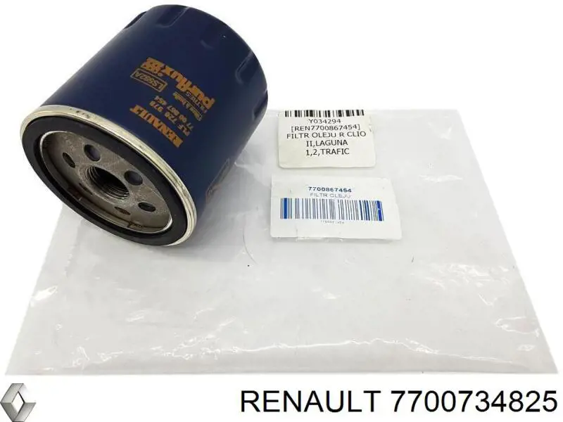 7700734825 Renault (RVI) масляный фильтр