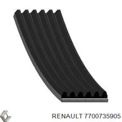 Ремень генератора 7700735905 Renault (RVI)