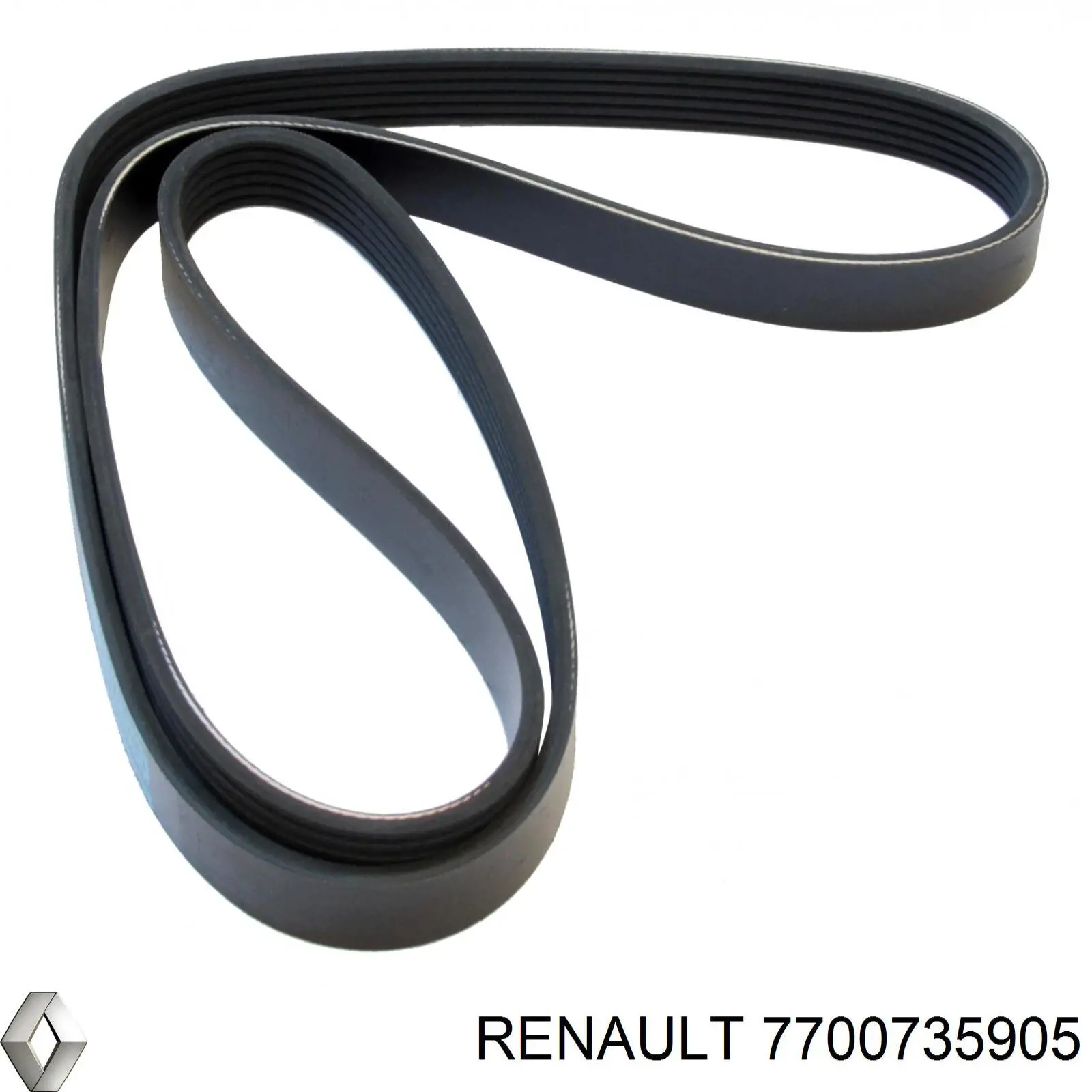 Клиновый ремень Renault (RVI) 7700735905 цена, от 9.96 USD