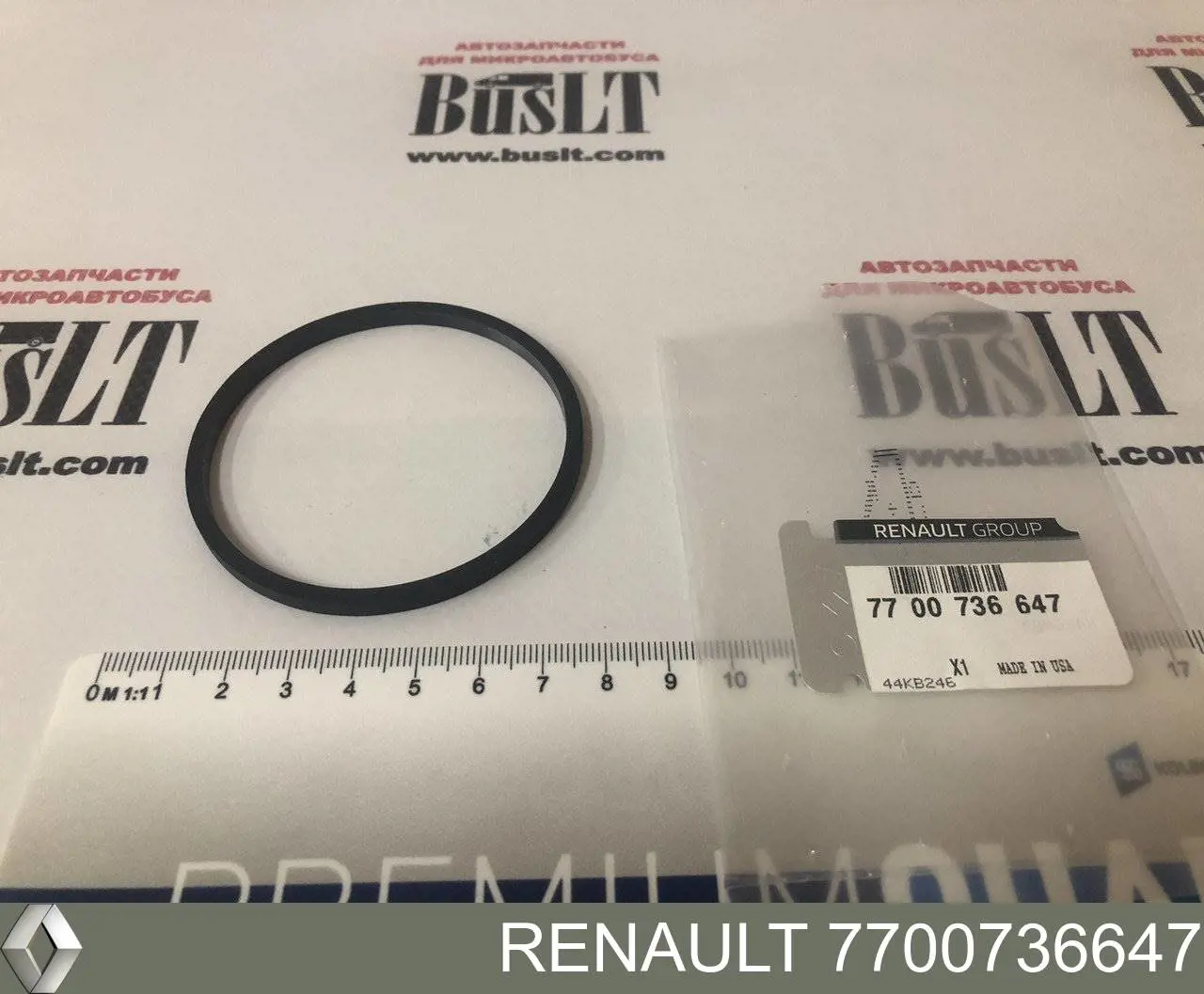 Прокладка радиатора масляного 2133400QAB Renault (RVI)