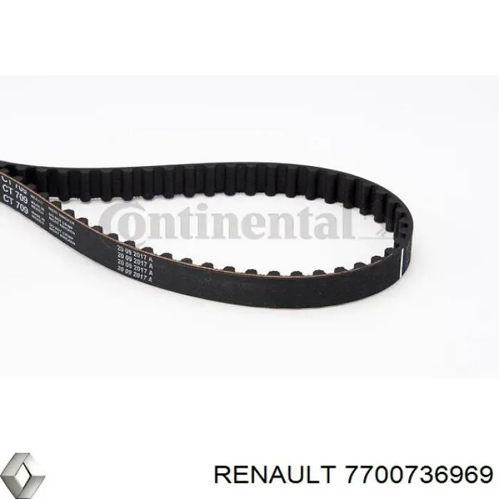 Купить 7700736969 Renault (RVI) Ремень газораспределительного механизма