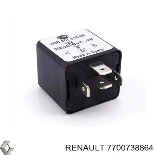 Амортизатор задний 7700738864 Renault (RVI)