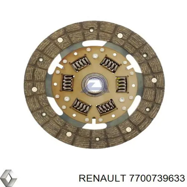 7700739633 Renault (RVI) диск сцепления