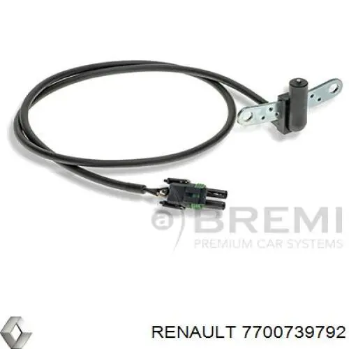 Датчик коленвала 7700739792 Renault (RVI)