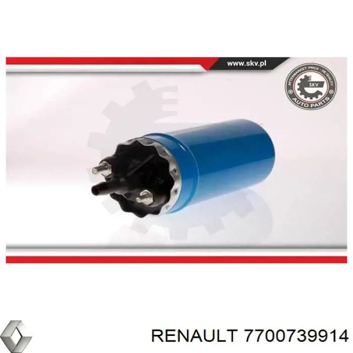 Купить 7700739914 Renault (RVI) Магистральный бензонасос