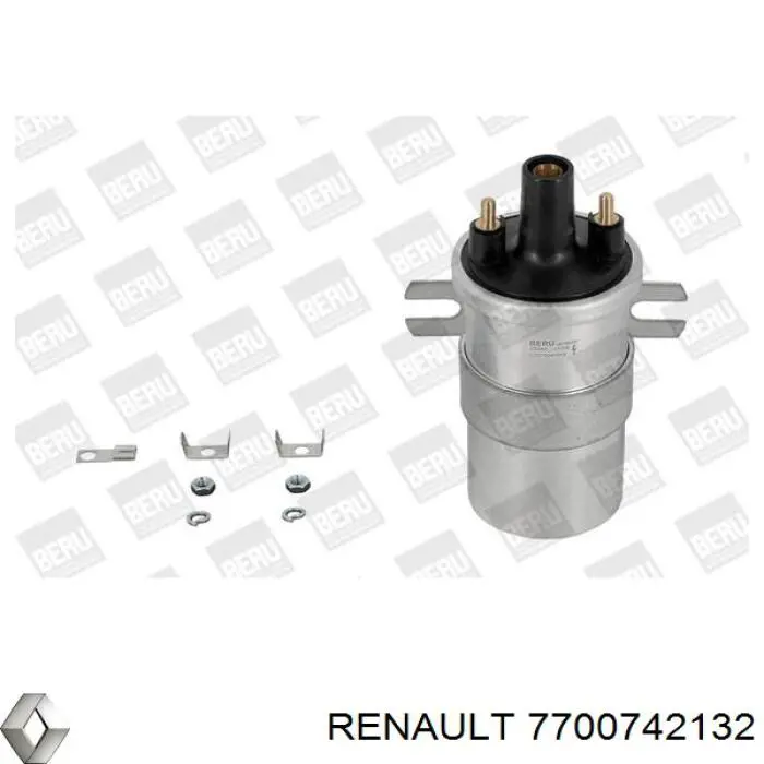 Катушка зажигания 7700742132 Renault (RVI)