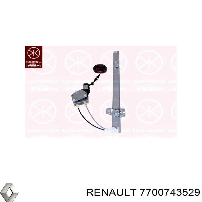  Направляющая клапана Renault Clio 1