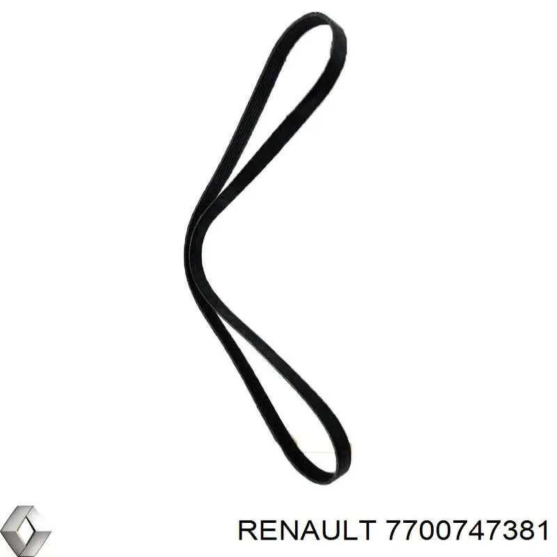 Ремень генератора 7700747381 Renault (RVI)