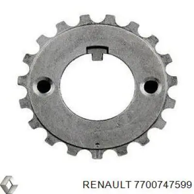 Звезда коленвала вала Renault (RVI) 7700747599 цена, от 17.95 USD